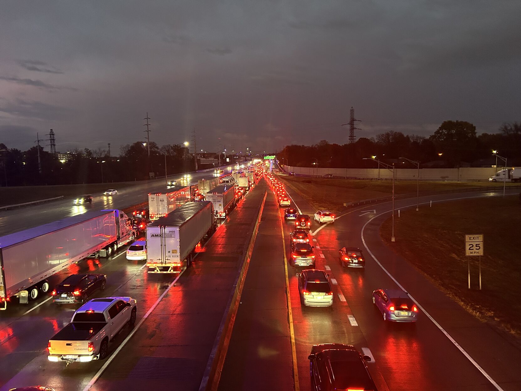 Authorities identify 36-year-old driver found fatally shot after 3-vehicle crash on I-264